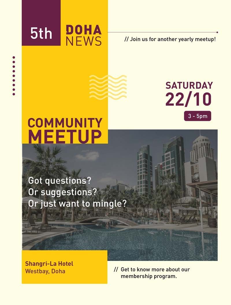 Doha News 5th Community Meetup