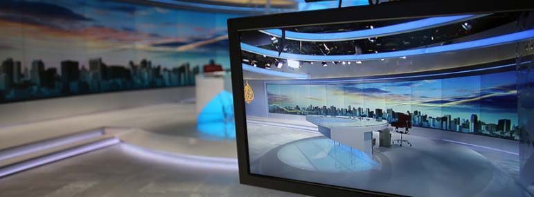 Inside Al Jazeera America's newsroom.