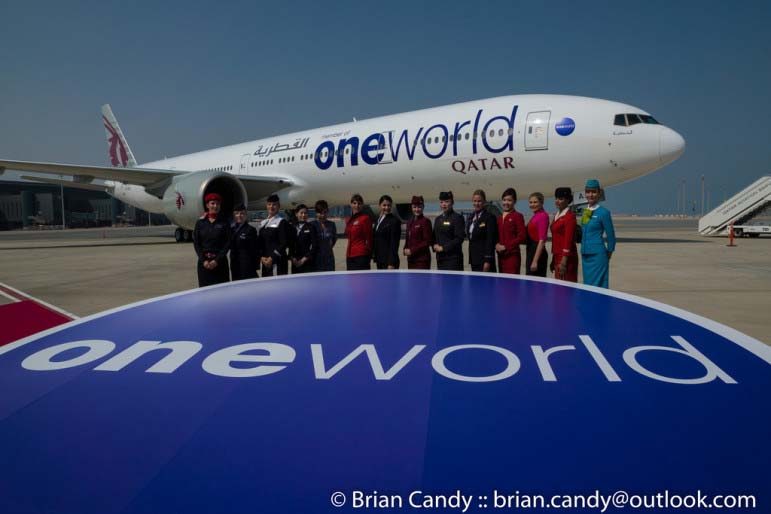 Qatar joined the oneworld alliance in October 2013.