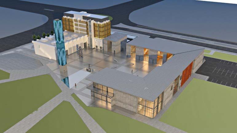 Rendering of The Fire Station