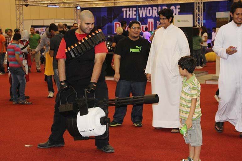 2013 IGN Convention in Bahrain.
