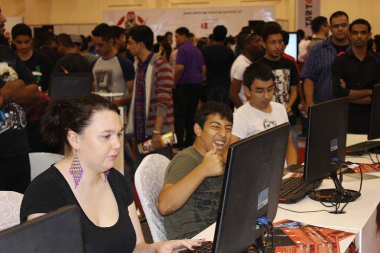 2013 IGN convention in Bahrain.