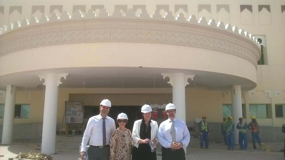 Qatar-Finland International School under construction