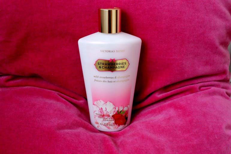 Strawberries and Champagne lotion.