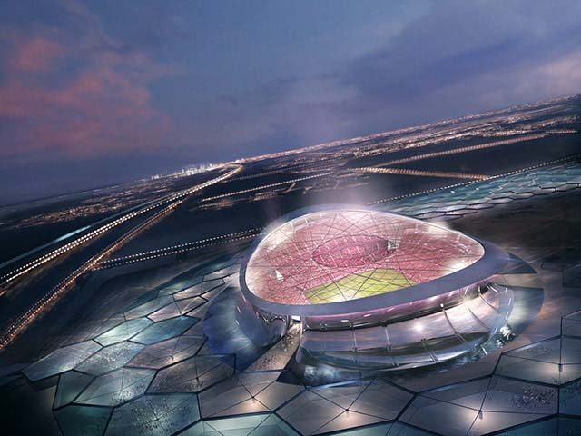 Lusail Stadium rendering, as submitted by Qatar during bid process.