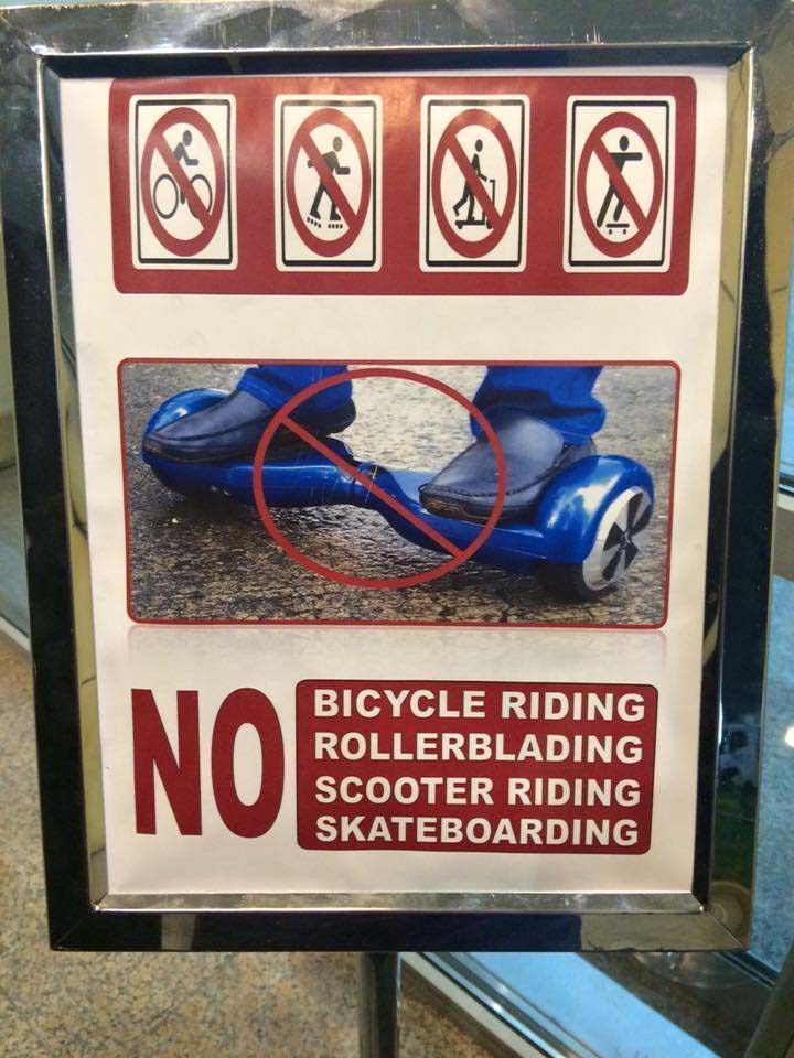 Space boards banned at Ezdan Mall