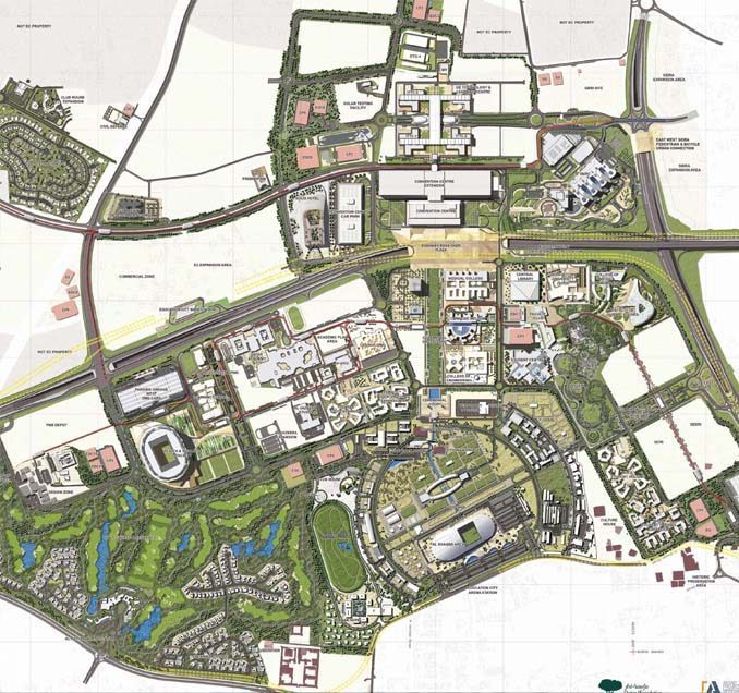 2012 Education City master plan