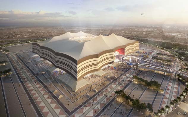 Revised design for Al Bayt Al Khor stadium