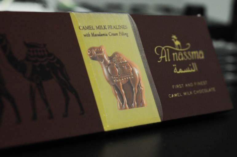 Al Nassma camel milk chocolate