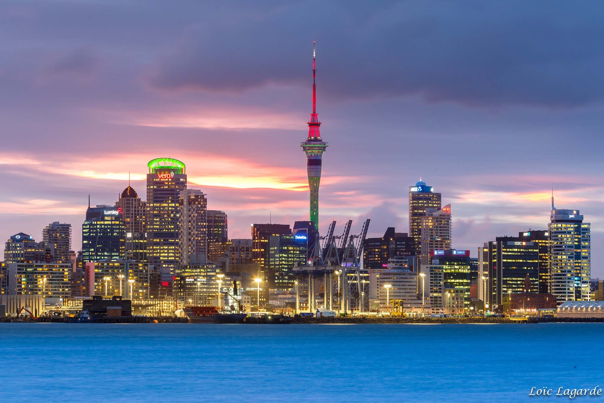 Auckland Skyline from Davenport