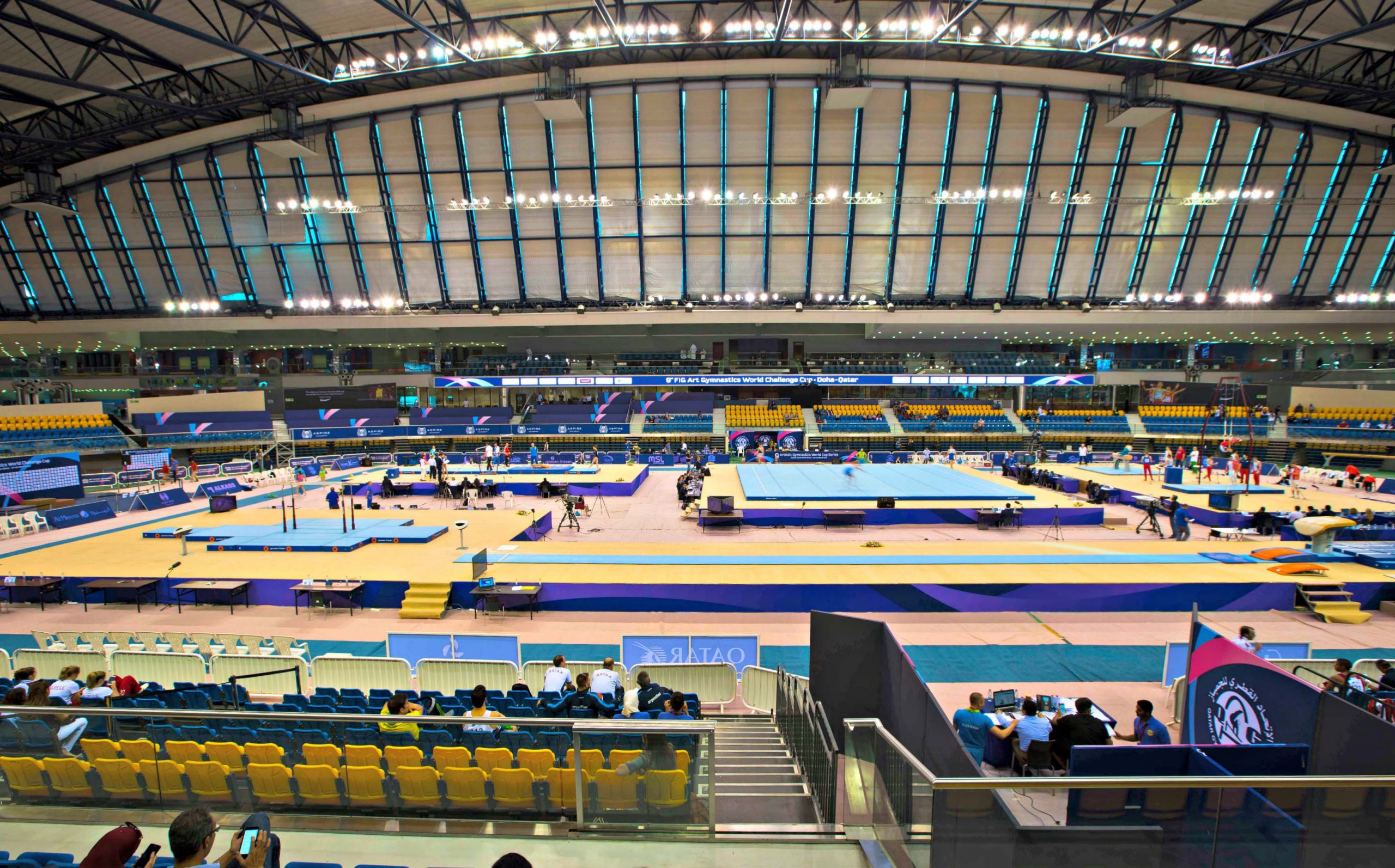 Stage set for 16th Artistic Gymnastics World Cup Doha 2024 