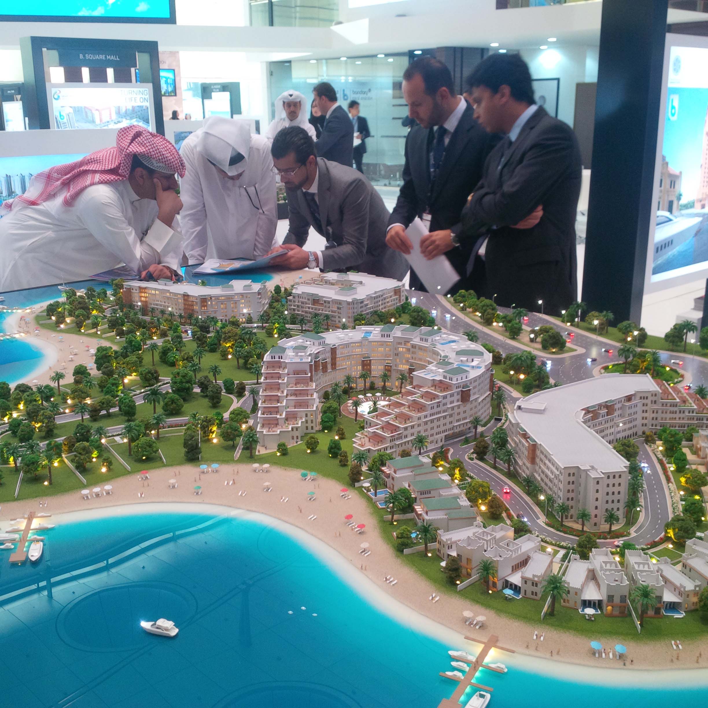 The Bay community on the Pearl-Qatar is being developed by Al Bandary Real Estate.