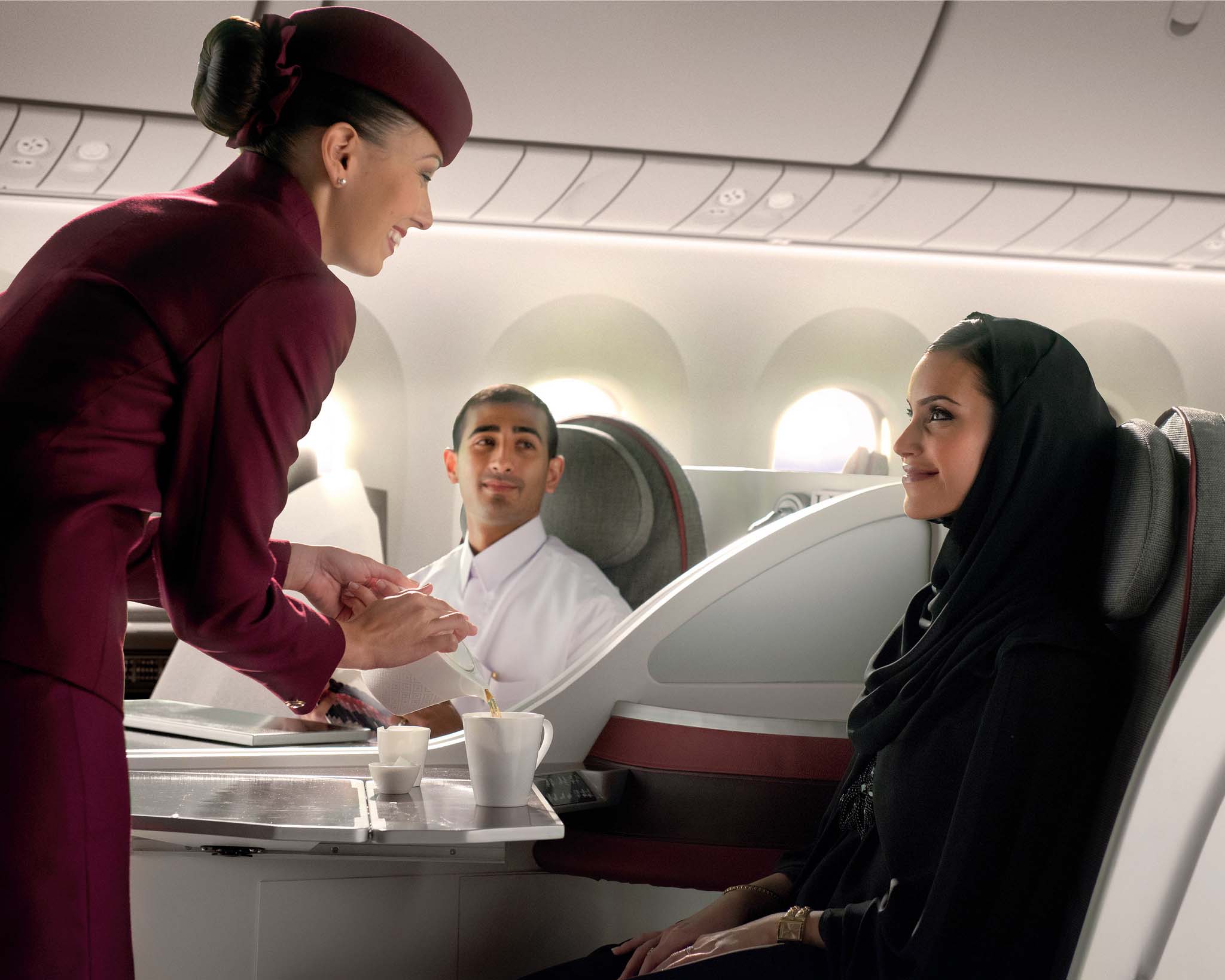 Qatar Airways’ Boeing 787-800 Business Class