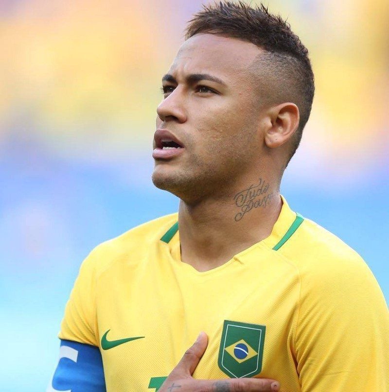 Neymar haircut and hairstyle in the World Cup 2014  Neymar Jr  Brazil and  PSG  2023
