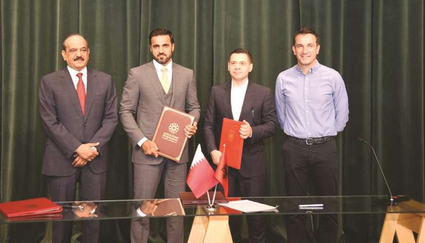 QFFD signs an agreement to reconstruct schools in Albania
