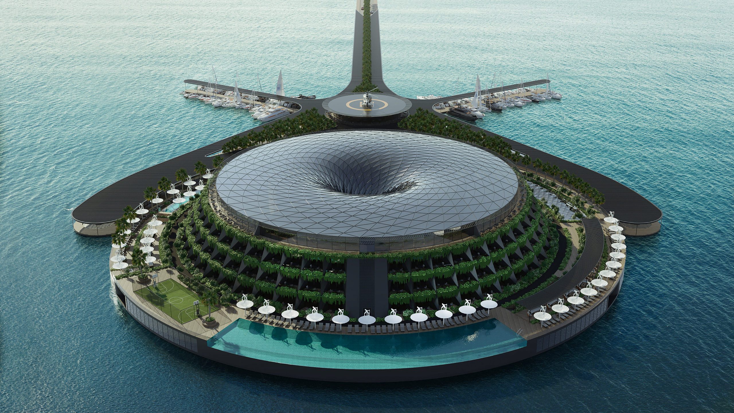 Qatar set for ‘rotating, eco-floating’ hotel by 2025