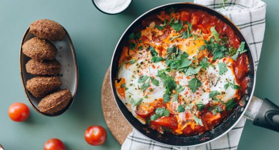 Falafel, Shakshouka, Arabic breakfast, food,