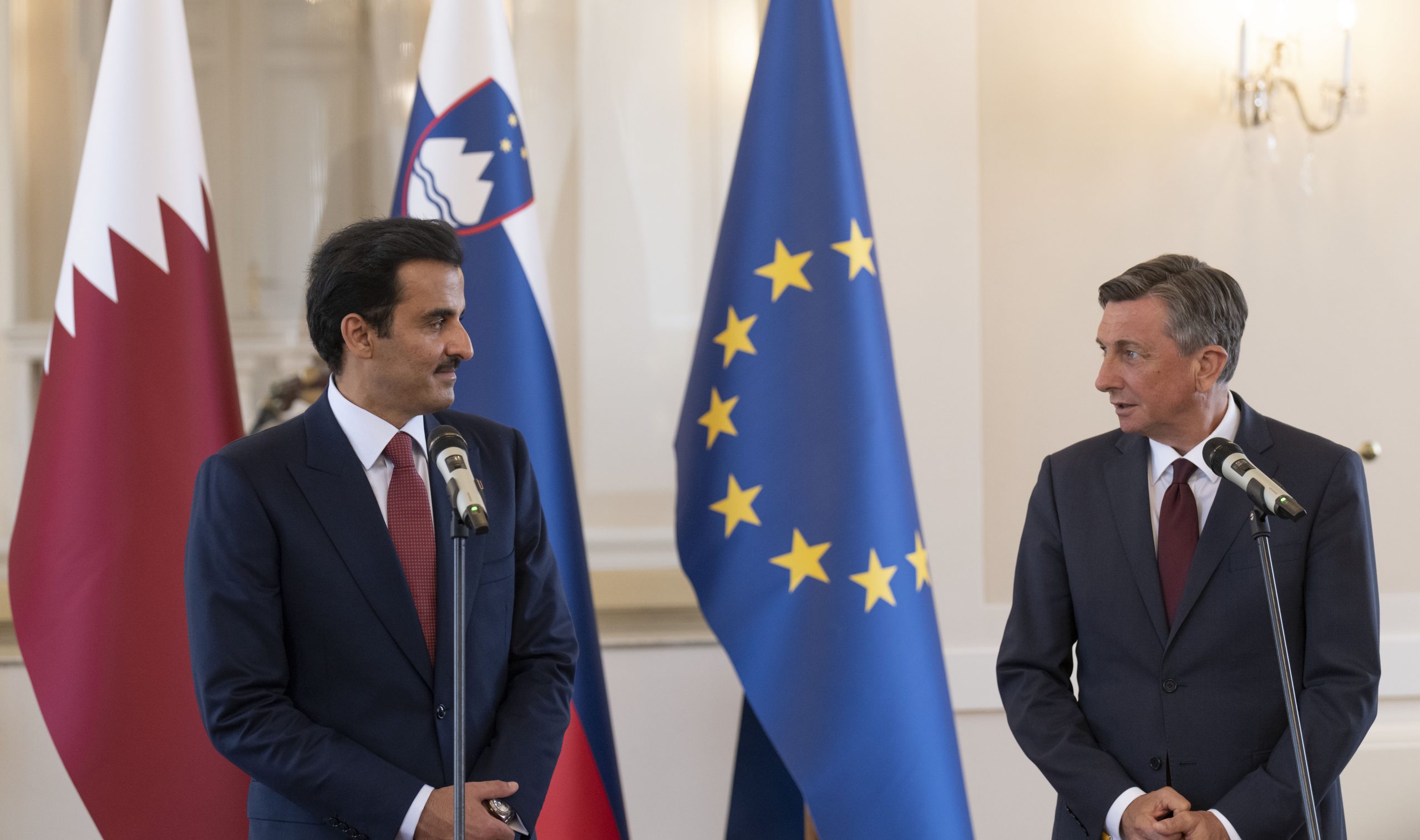 Energy high on the agenda during Amir's visit to Slovenia - Doha News