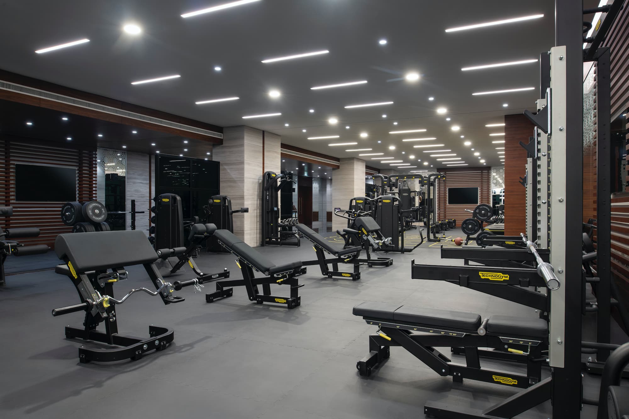 New gym at Al Messila resort
