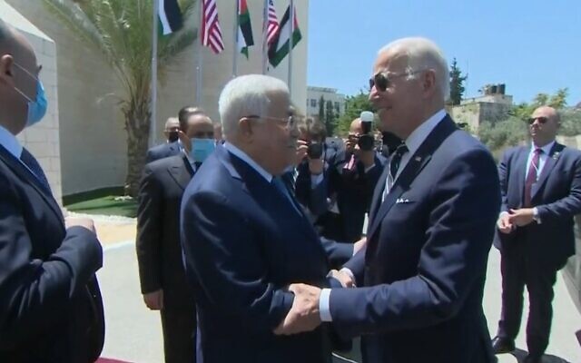 US “claims” accountability for Abuakure’s murder, Biden tells Abbas-Doha News