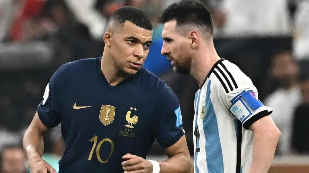 The 100 best male footballers Nos 20-1 and Messi tops with Mbappe ranking  second