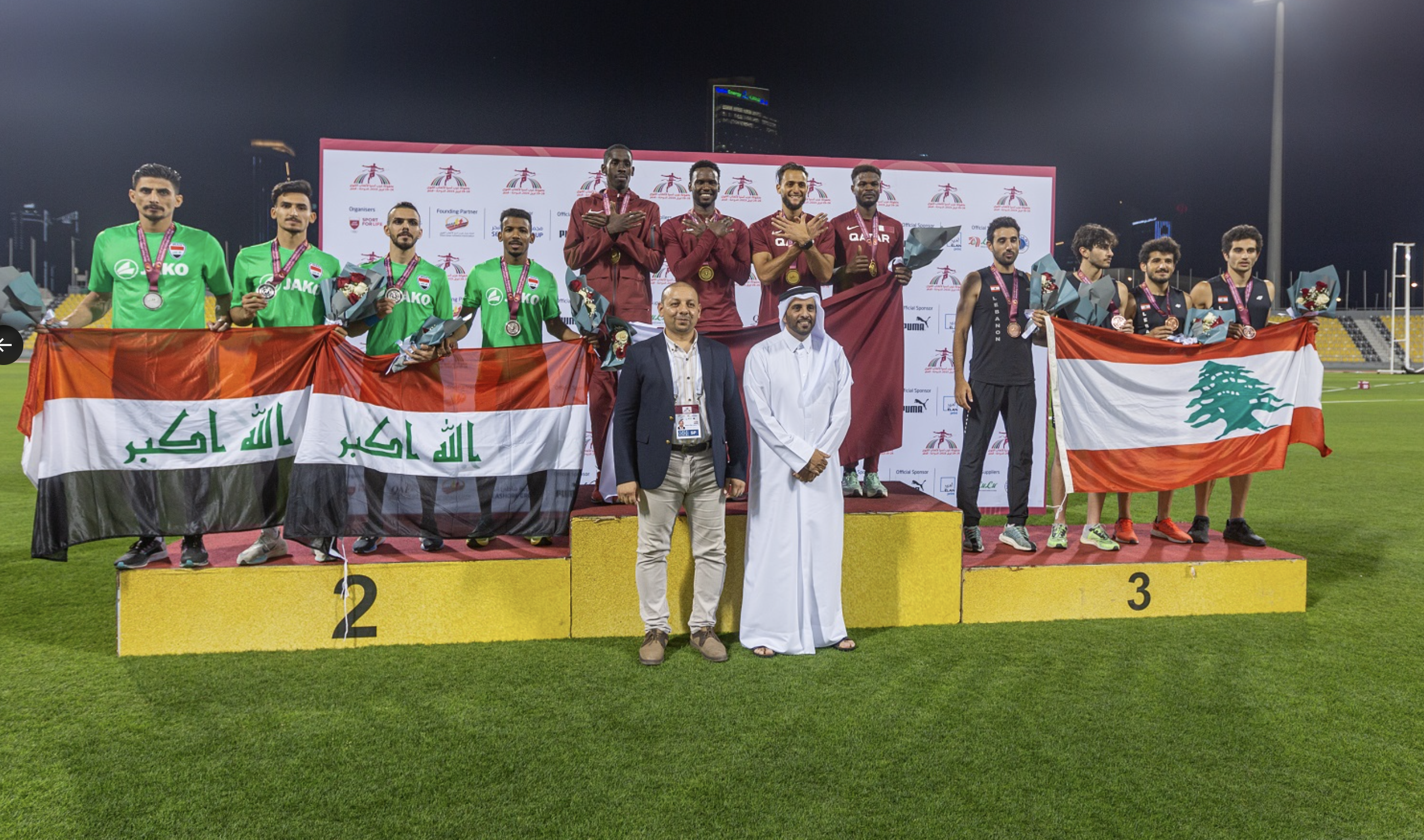 Qatar Athletic team sweep victory at West Asia Athletics Championships