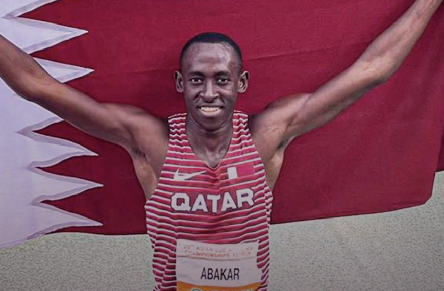 Ismail Abakar adds gold to Qatar’s athletic championship medals