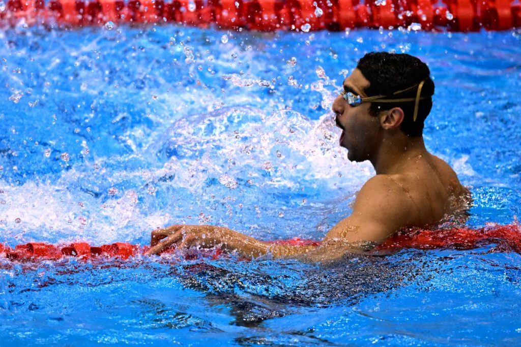 World Aquatics removes photos of Egyptian swimming champion over pro-Palestine comments