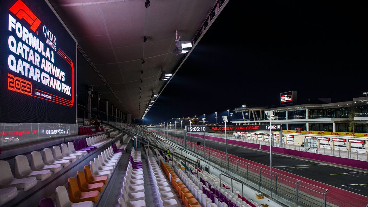Lusail International Circuit shows off new look ahead of F1 Qatar Grand Prix