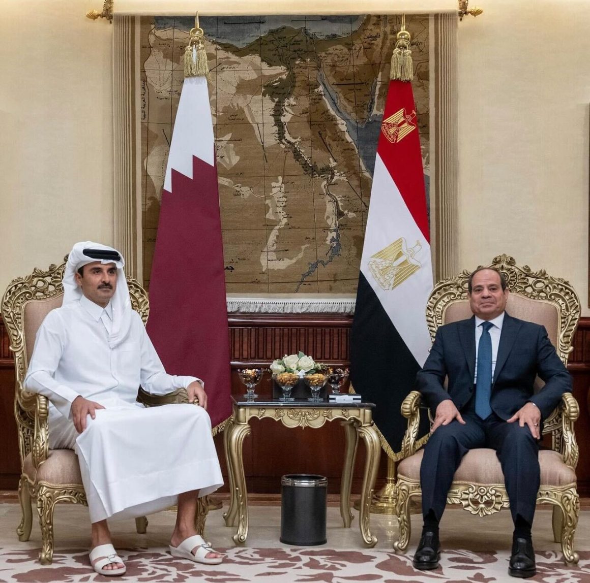 Qatar's amir visits UAE and Egypt as Israel targets civilians at Gaza ...