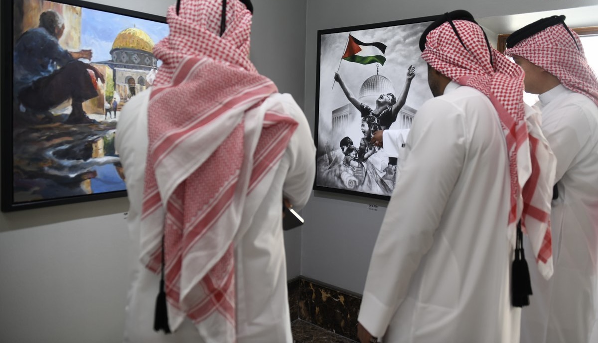 The power of the paintbrush: Qatar’s artists stand in support of Palestine through ‘Gaza in Our Eyes’ exhibition
