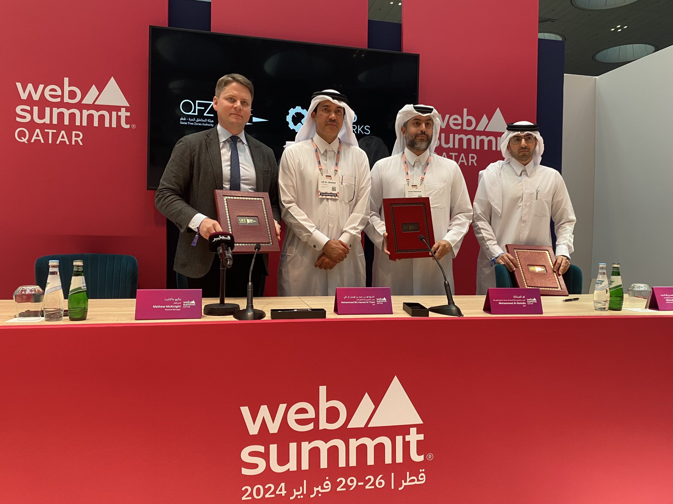Qatar Free Zones, Ginkgo Bioworks sign MoU on sidelines of Web Summit
