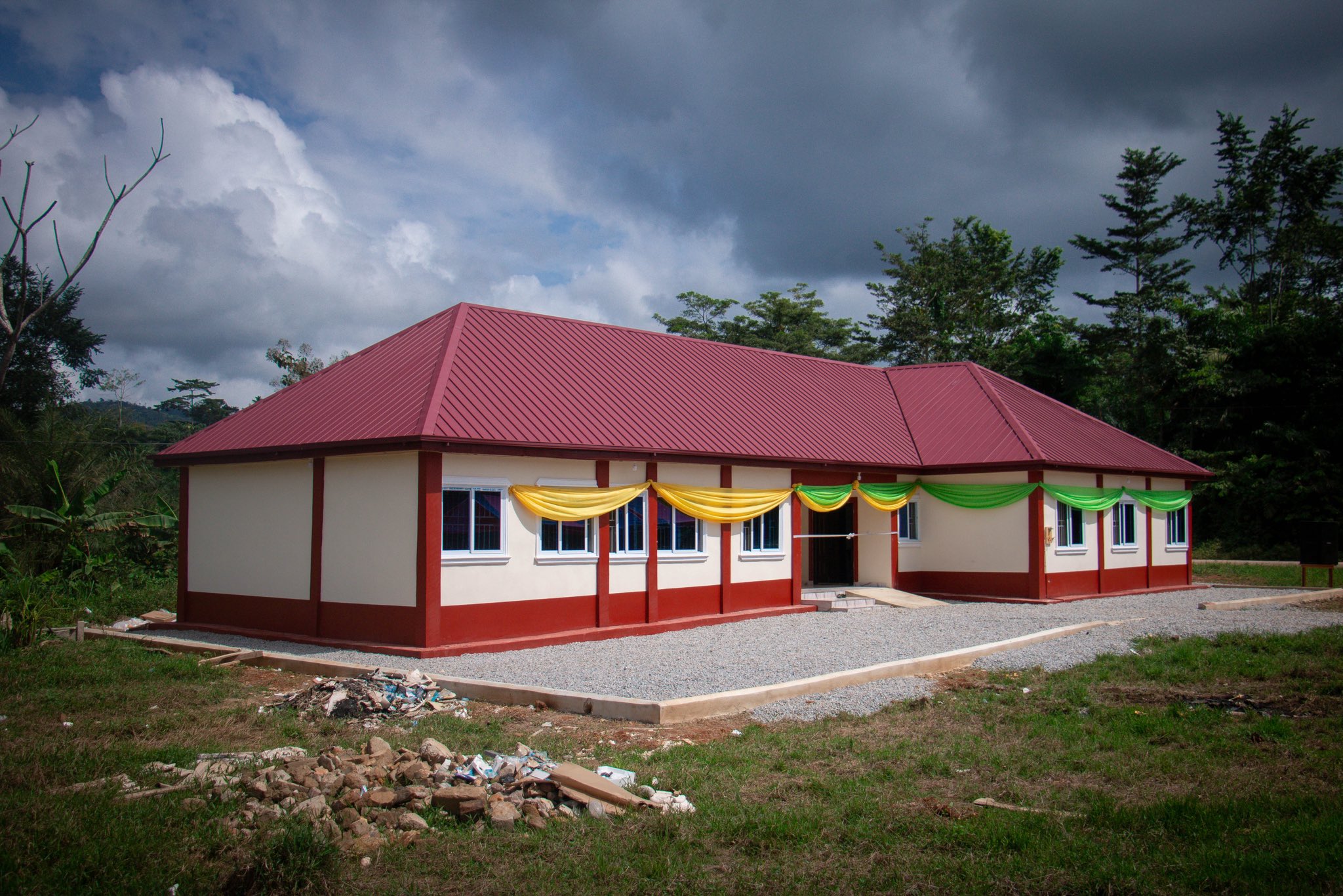 Qatar unveils new health centre in Ghana village