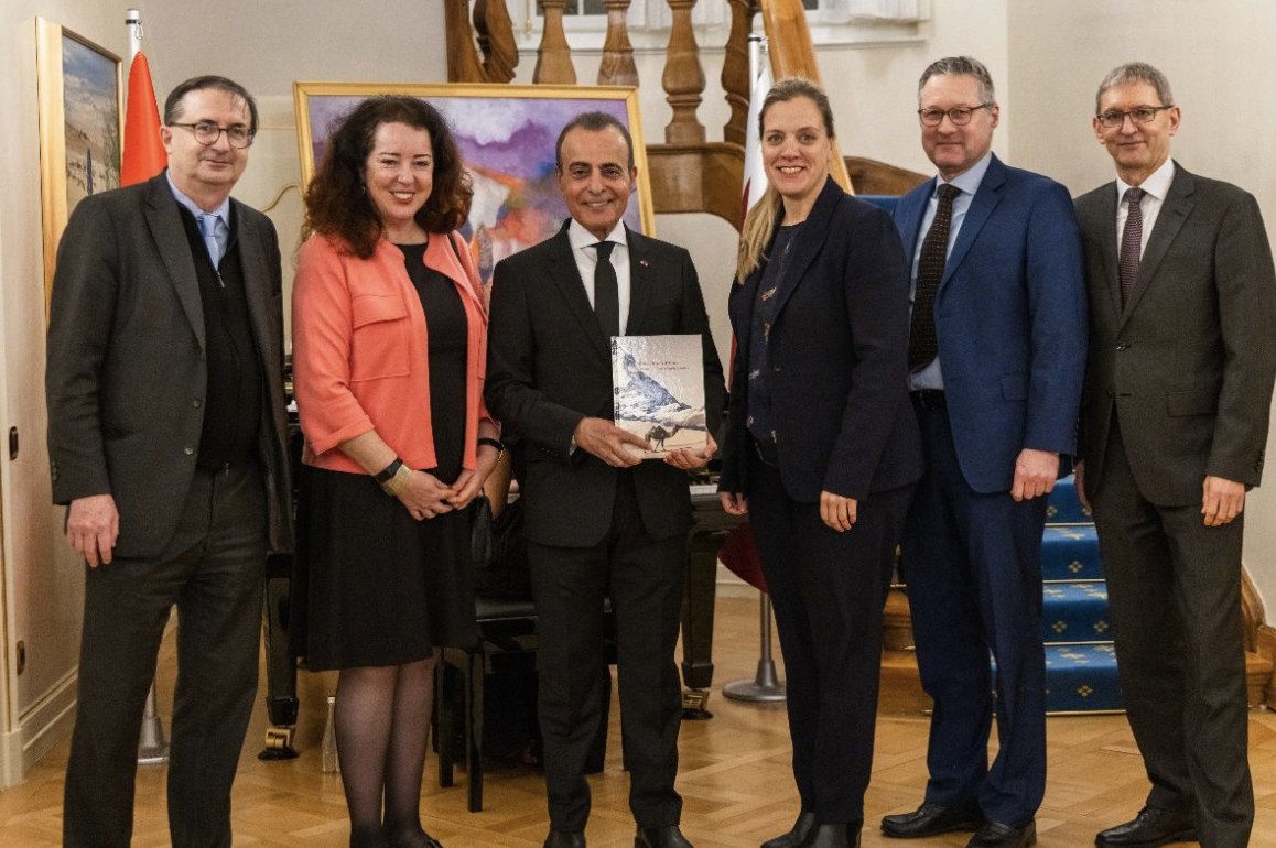 From the Dunes to the Alps: Qatar and Switzerland celebrate the 50th anniversary of the establishment of diplomatic relations with a commemorative book launch