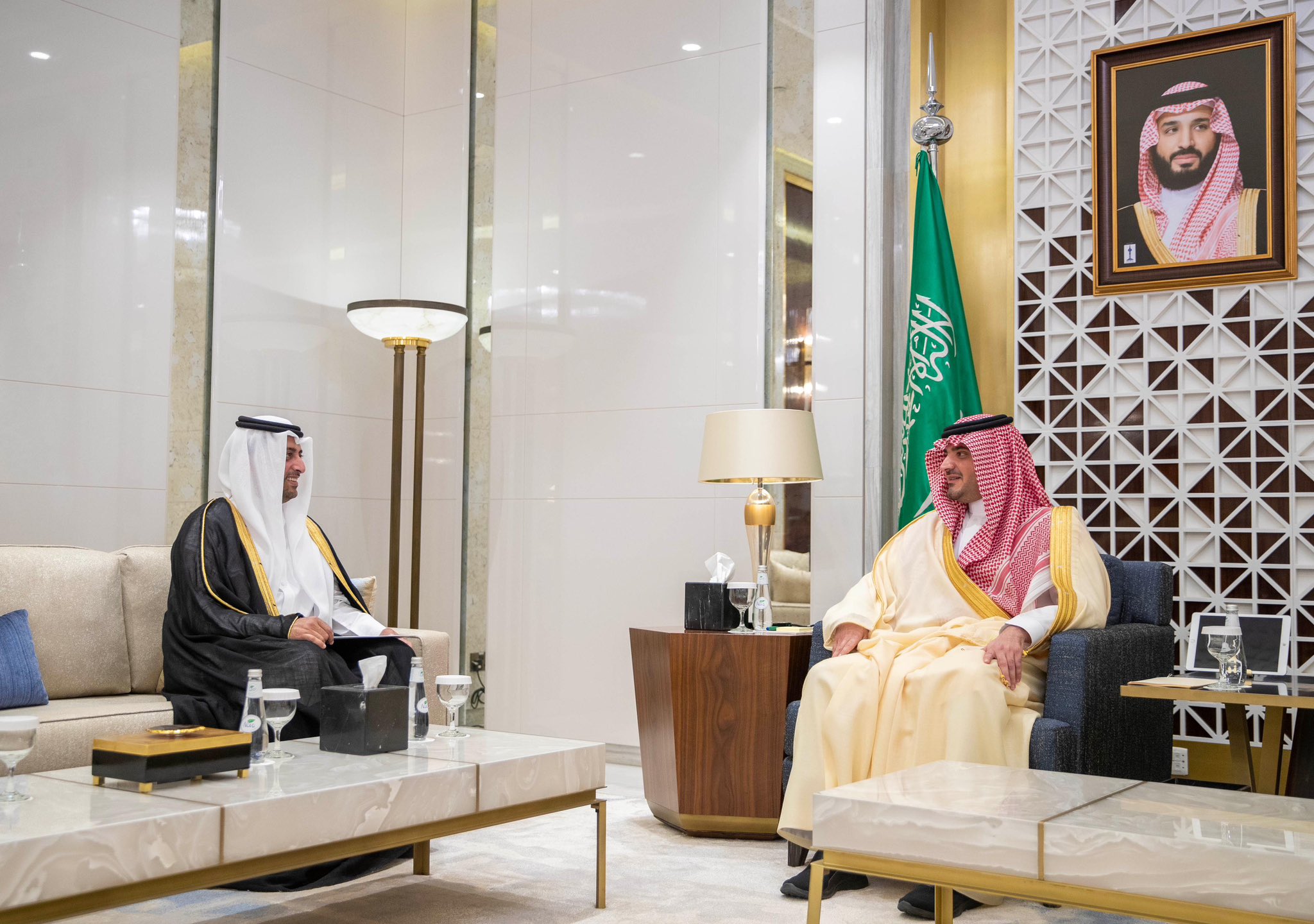 Qatar and Saudi interior ministries discuss strengthening security ties
