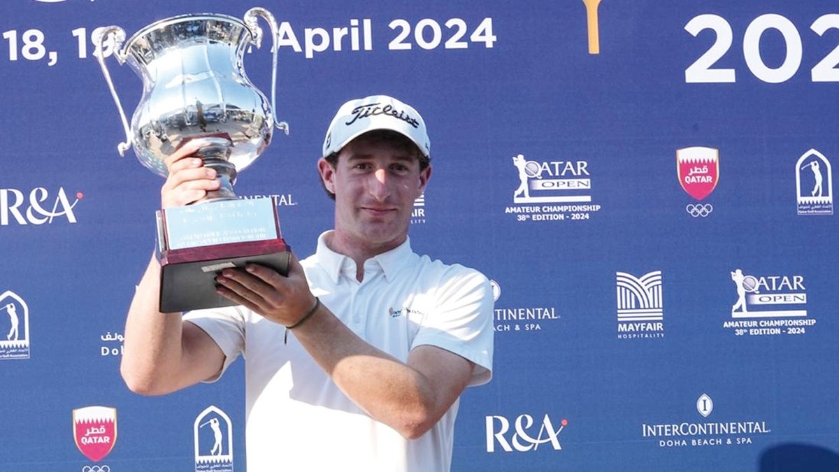 England’s Fitzgerald wins Qatar Open as Al Kaabi finishes second