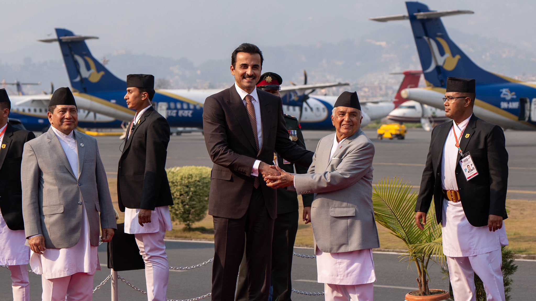 Qatar Amir becomes first Arab leader to visit Nepal as Doha and Kathmandu sign agreements
