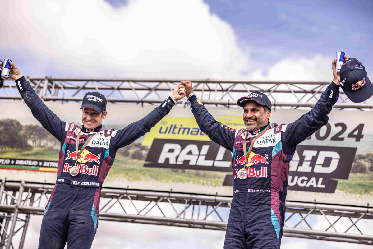 Al Attiyah steers to win BP Ultimate Rally-Raid Portugal to lead W2RC -  Doha News | Qatar