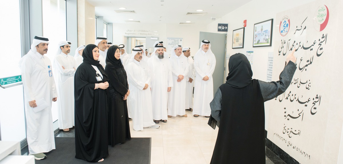 Qatar’s health minister inaugurates blood donation centre at HMC