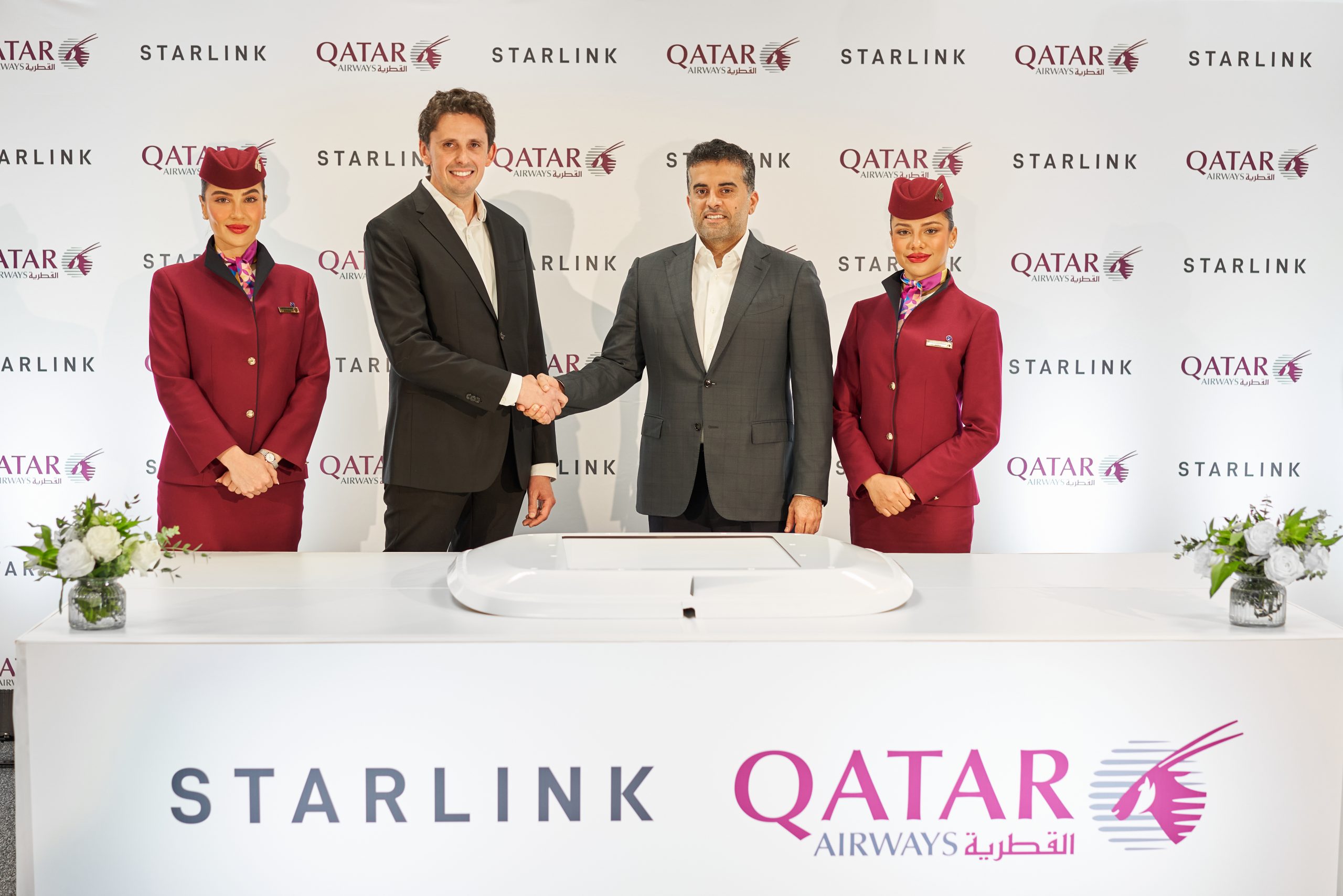 Qatar Airways, Starlink take in-flight Wi-Fi to new heights