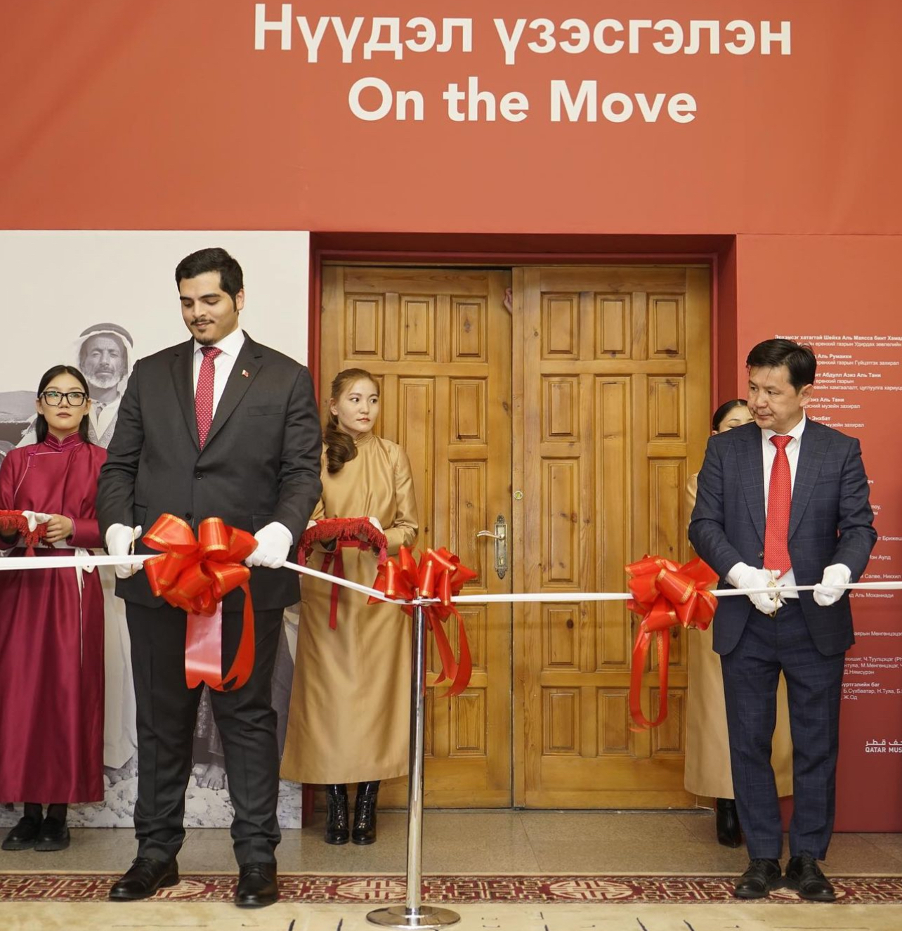 Qatar National Museum’s first travelling exhibit unveiled in Mongolia