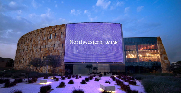 Northwestern University is reviewing contract for Qatar campus