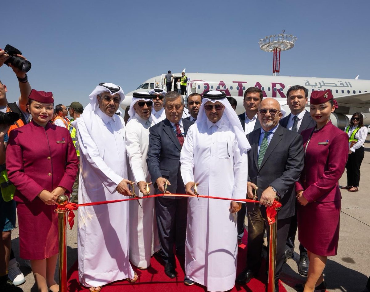Qatar Airways launches first direct flight to Uzbekistan