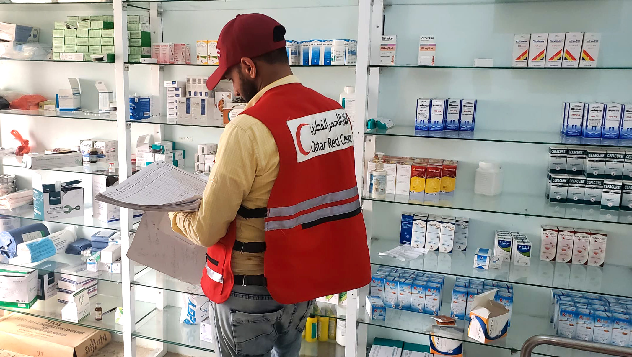 QRCS aid project to benefit almost 126,000 people in Yemen’s hard-to-reach district