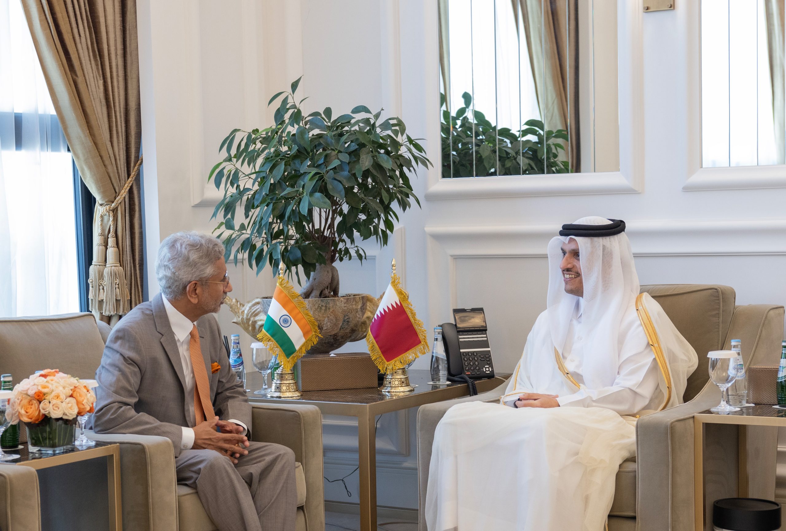 Qatari PM, India’s Jaishankar  take on bilateral ties in Doha meeting