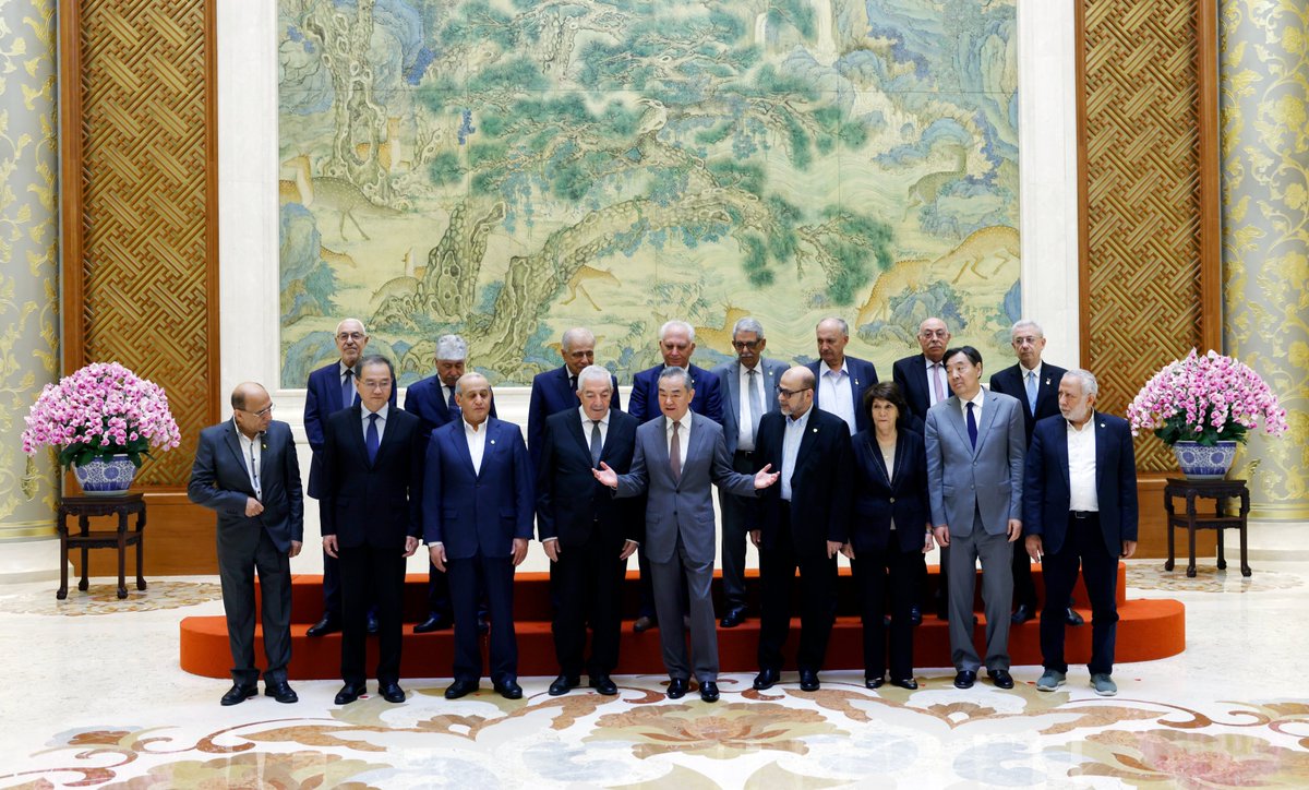 Fourteen Palestinian factions sign ‘unity declaration’ in Beijing