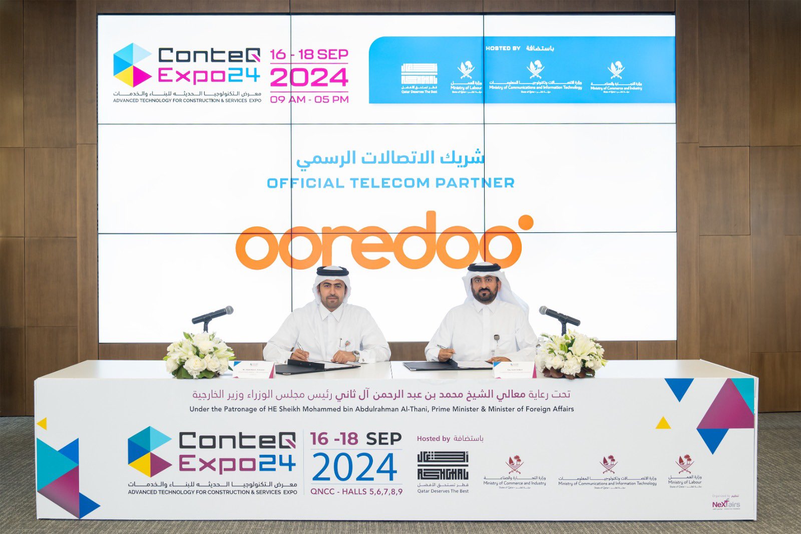 Ooredoo Qatar: The Official Telecom Partner for ConteQ Expo 2024