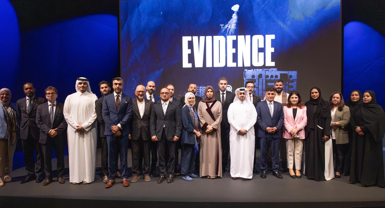 Qatar screens Anadolu documentary ‘The Evidence’ on Israel’s crimes in Gaza Strip