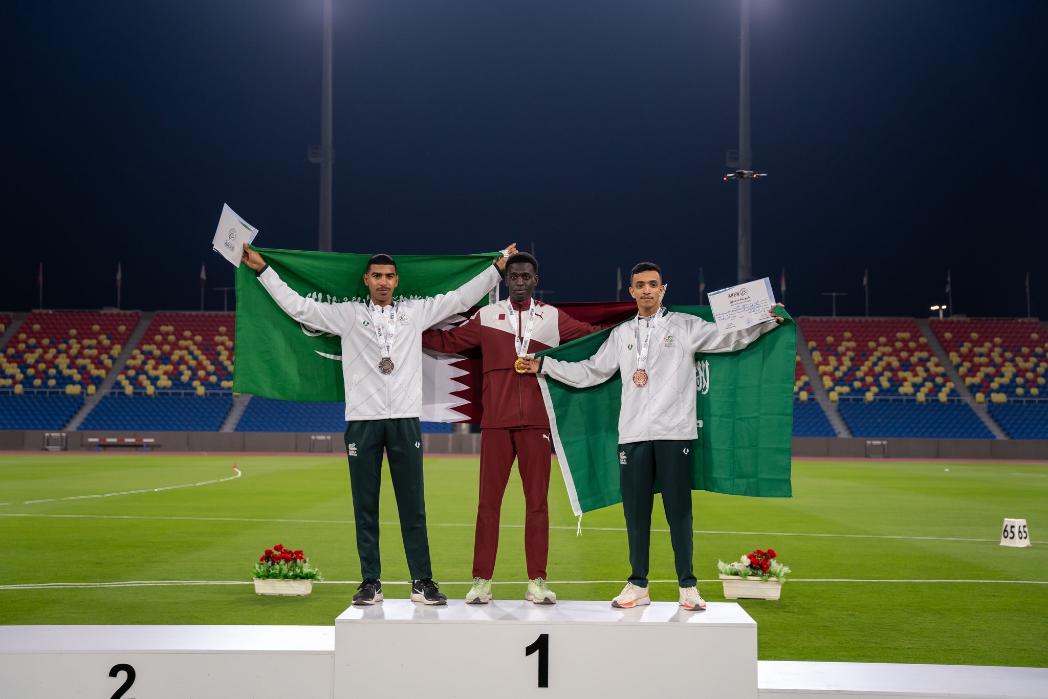 Qatar wins six medals at Arab Junior Athletics Championship