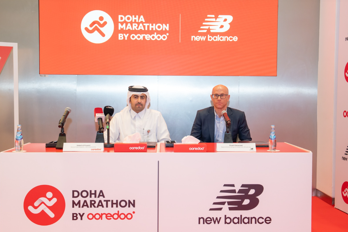 Ooredoo partners with New Balance for Doha Marathon 2025